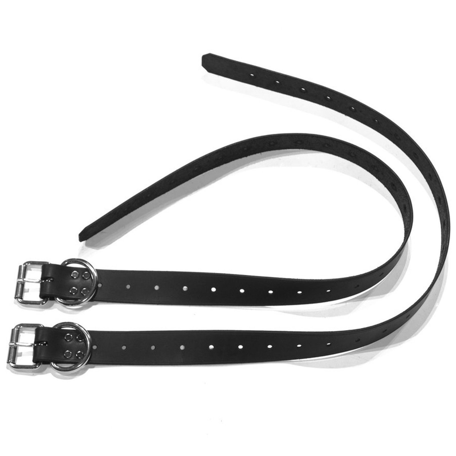 Pair of Thigh Bondage Belts 1.5" x 34" - Image 2