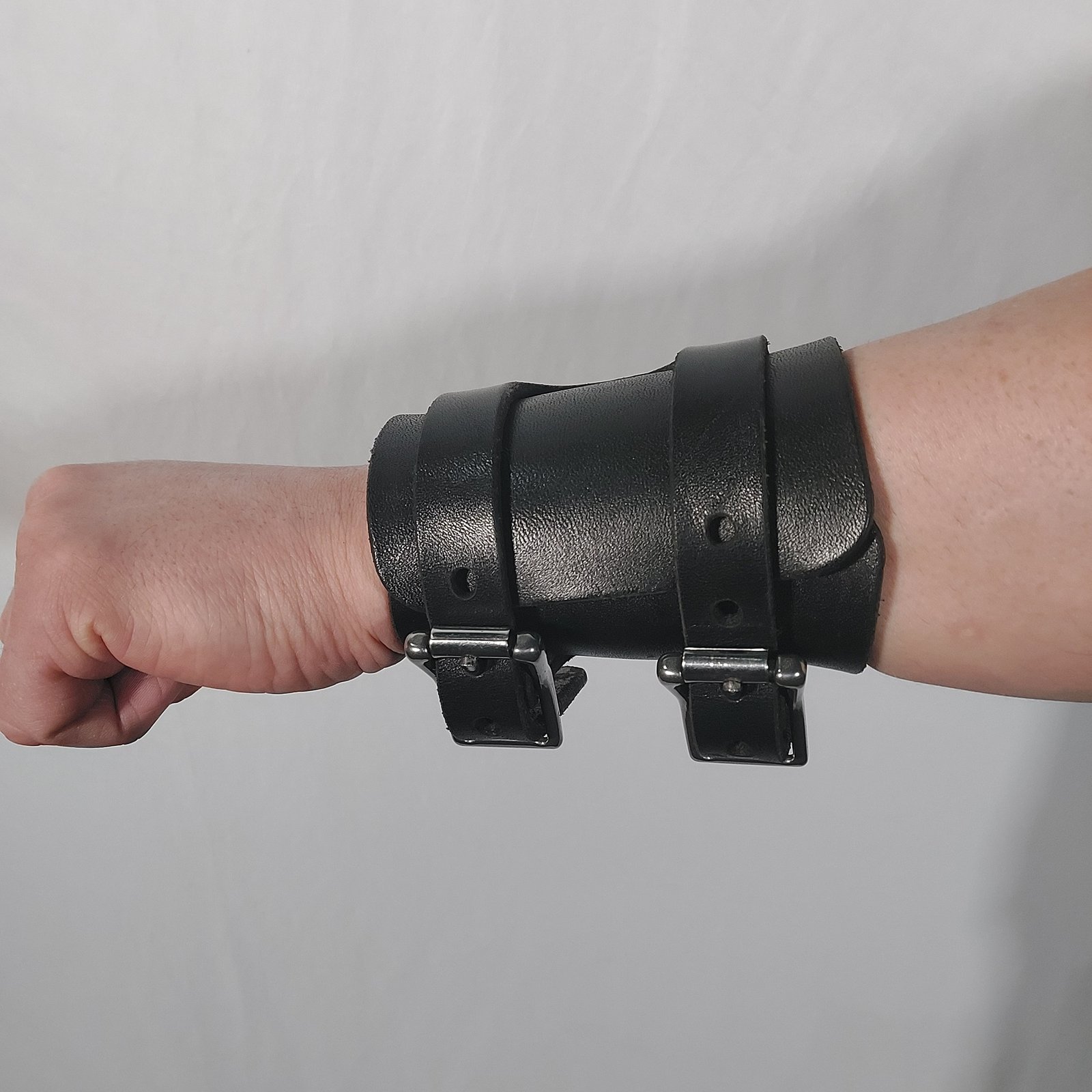 Gauntlet Cuff being worn