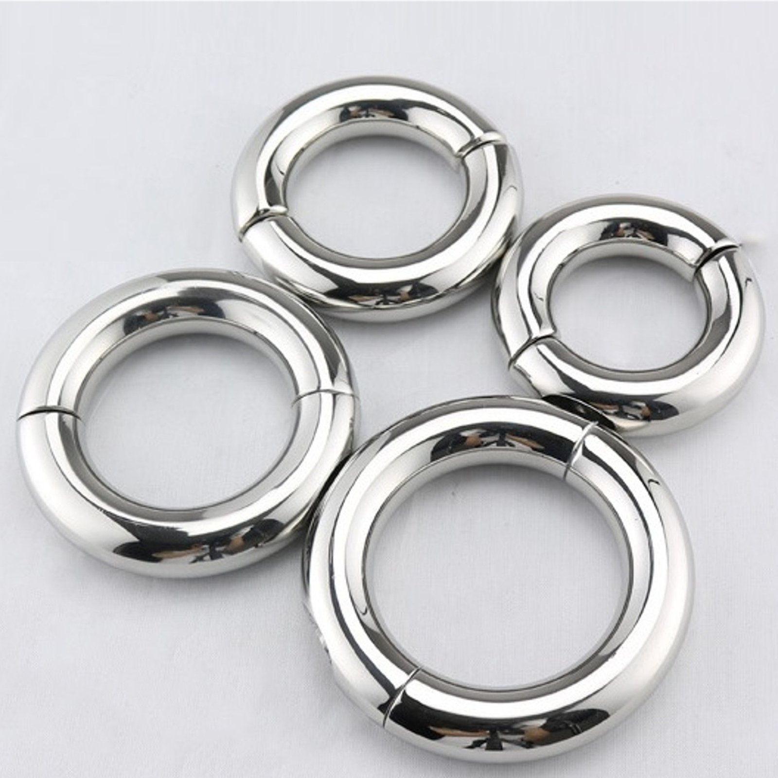 Heavy Stainless Steel Cockring for Stretching - Image 3