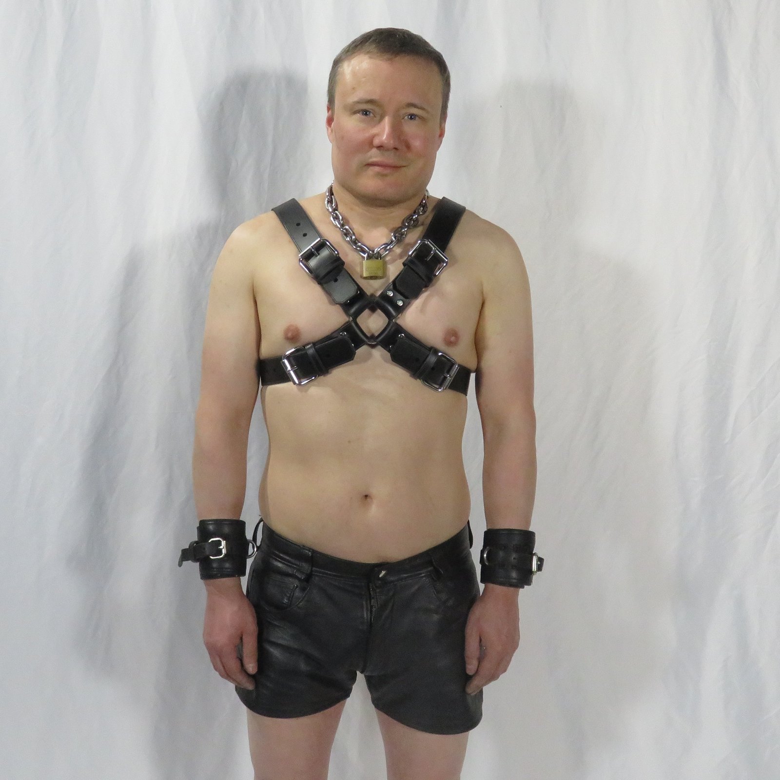 X Harness being worn